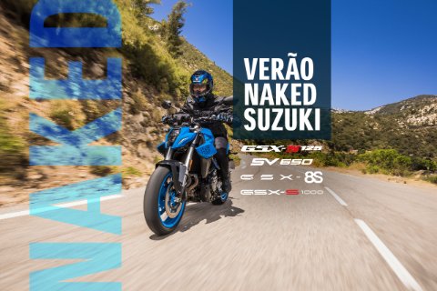 Verão Naked Suzuki